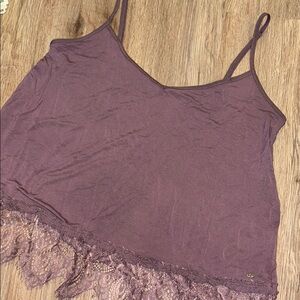 American Eagle Outfitters Soft & Sexy Tank in Plum